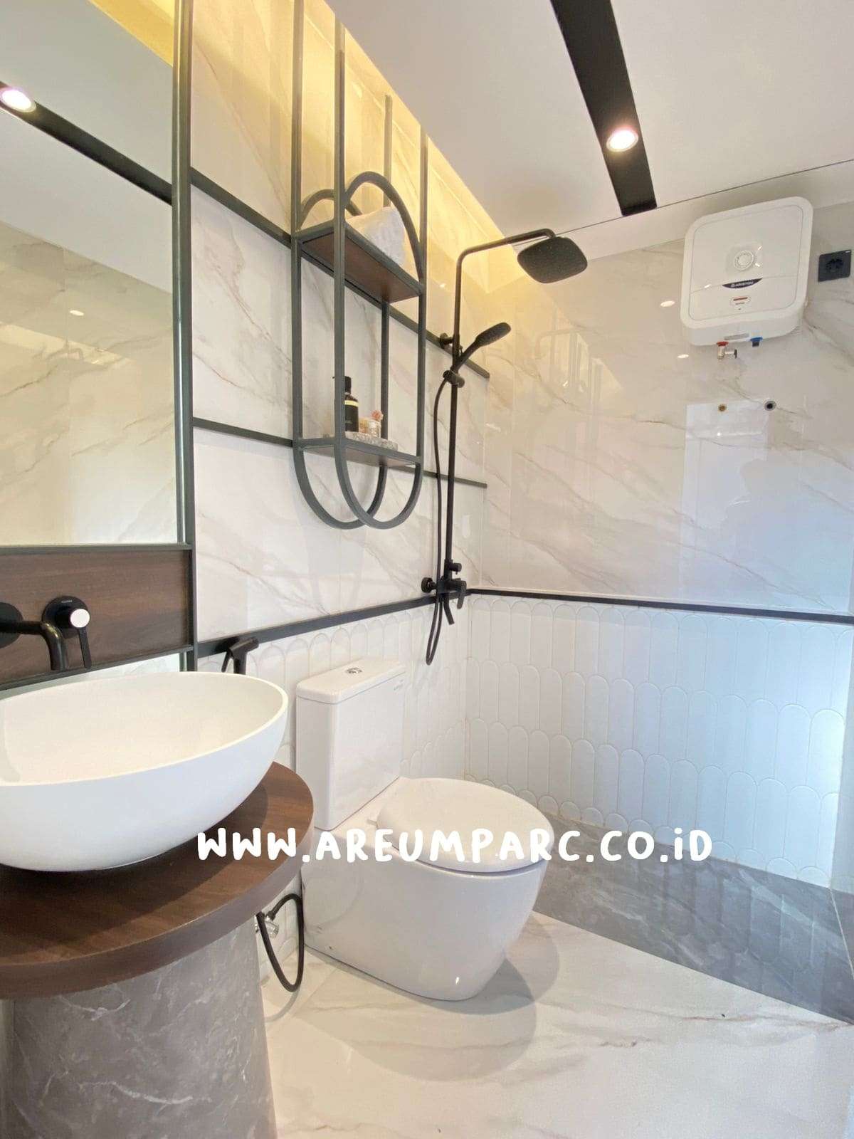 Tipe Unit K- Villa 70 Kamar Mandi Lantai 1