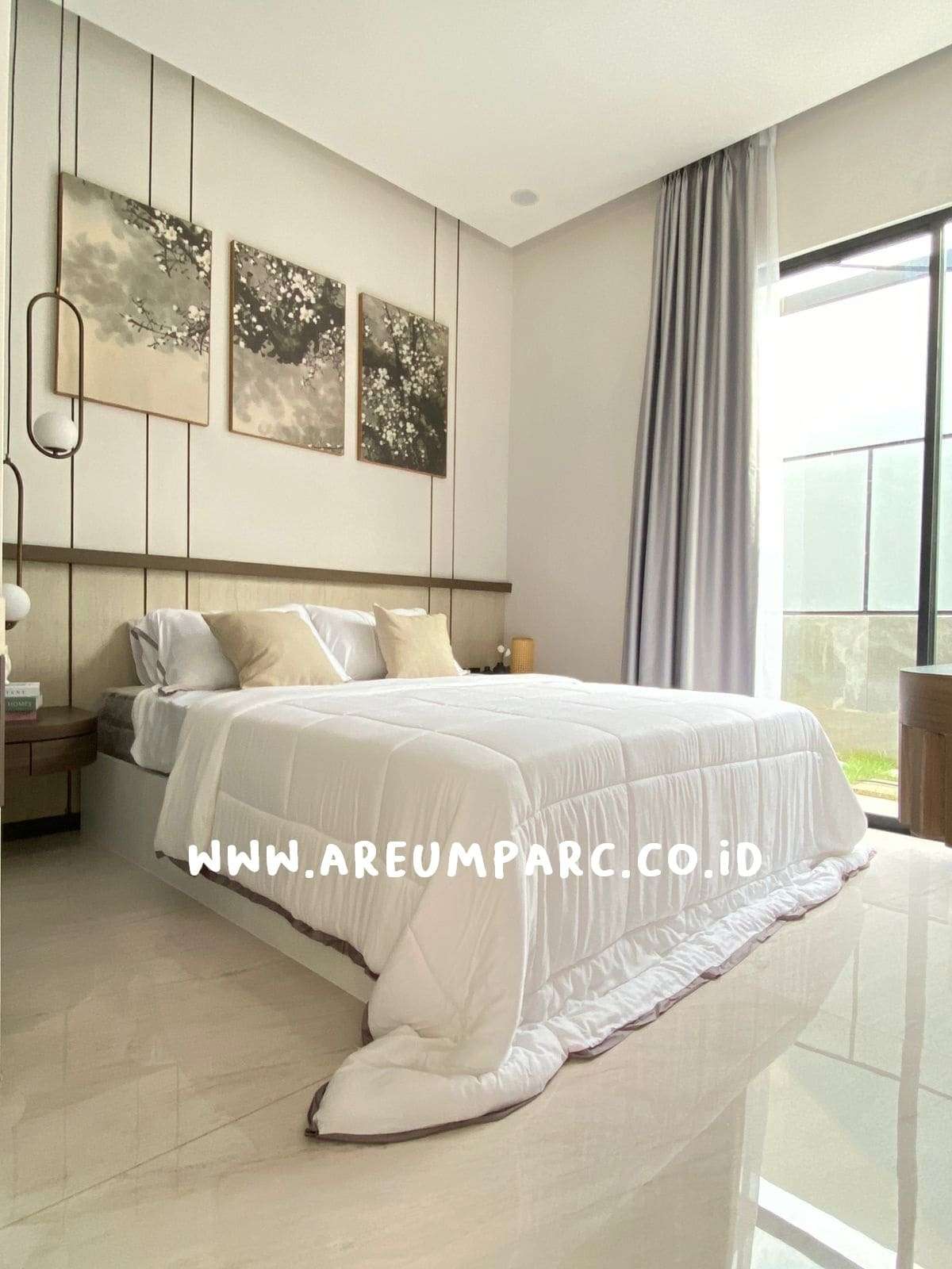Kamar Tidur Utama Master Bedroom Tipe 1 Lantai K-Haus 40 Areum Parc