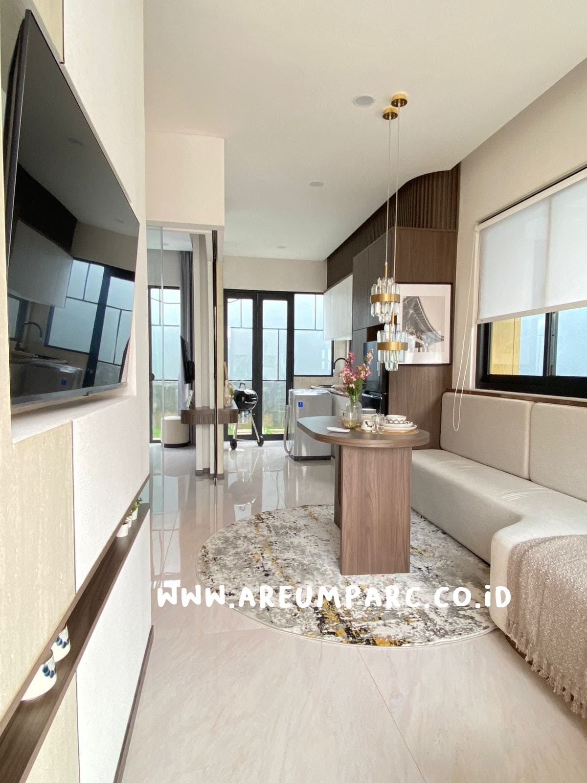 Ruang Keluarga Tipe 1 Lantai K-Haus 40 Areum Parc