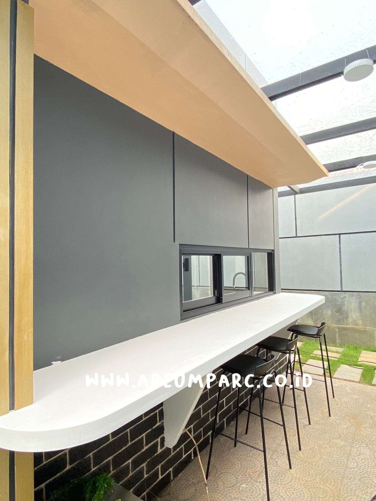 Taman Samping Tipe 1 Lantai K-Haus 40 Areum Parc
