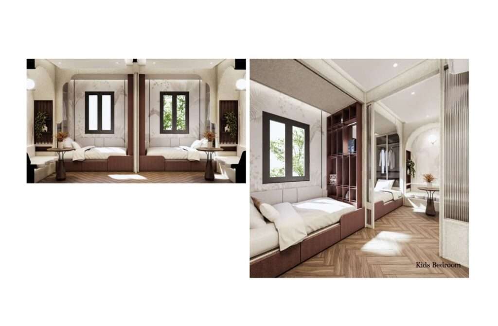 Kids Bedroom K- Villa 100 (2 lantai)