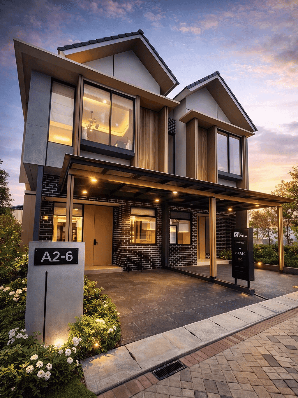 K-Villa 100 Tipe 2 Lantai (Areum Parc Bogor)